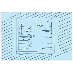 組合支架在（zài）電纜內安裝（二（èr））